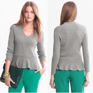 Banana Republic Peplum Sweater